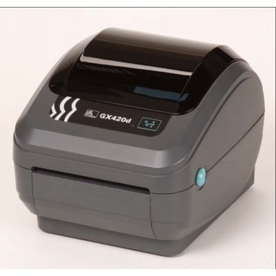 Zebra GX42-202710-000 GX420D Direct Thermal Printer, 203 DPI, Monochrome, 6" H x 6.75" W x 8.25" D, With Wi-Fi...