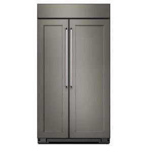KitchenAid&reg; 30.0 cu. ft 48-Inch Width Built-In Side by Side Refrigerator N2