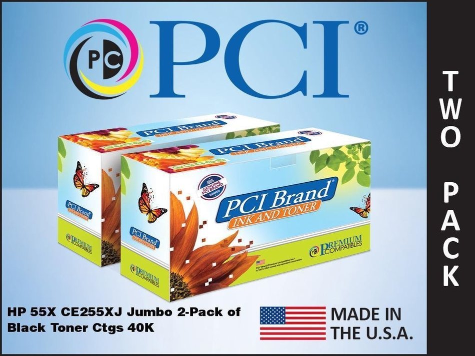 Pci Reman 55X Ce255Xj Jumbo 2-Pack Ctgs