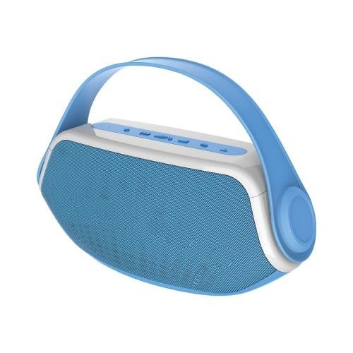 Sylvania Sp233 Blue Bluetooth(R) Boombox (Blue)