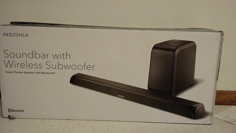 Insignia NSSB515 2.1Channel Soundbar with Wireless Subwoofer N2 free