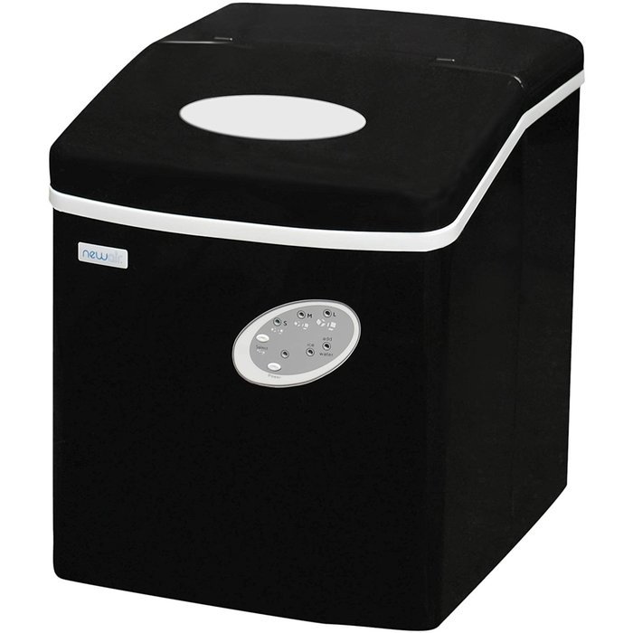 Convenient Portable AI-100BK Ice Maker, Black N2