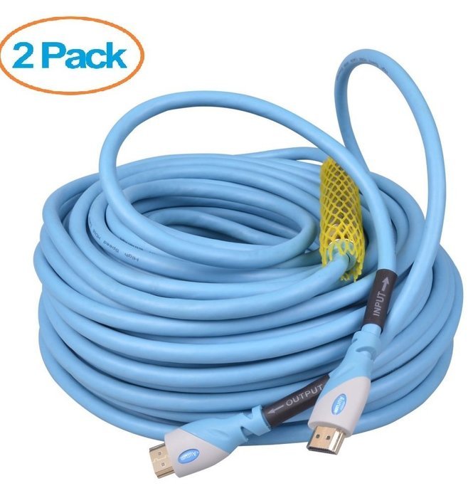 Aurum Pro Series - Pack of 3 High Speed HDMI Cable (10 Ft) with Ethernet - Supports 3D & Audio Return Channel... N7