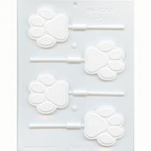 3 Pack, Dog Paw Sucker Mold