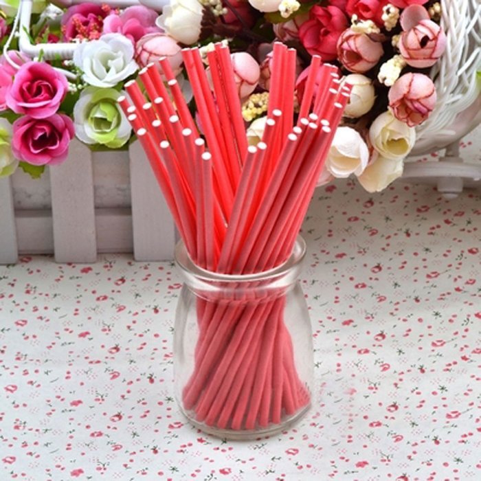 300-Piece Cake Pop Kit - Sticks, Bags & Gold Twist Ties For DIY Treats & Candy