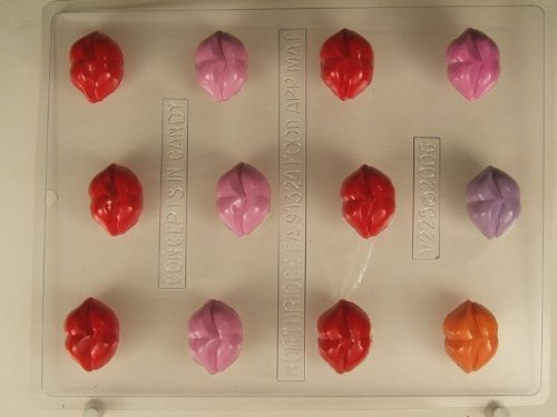 Lips (small and cute) V225 Valentine's Day chocolate candy mold