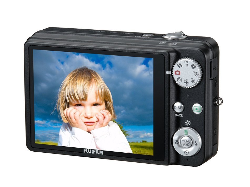 Fujifilm FinePix J150W 10MP Digital Camera with 5x Optical Zoom (Black) N3