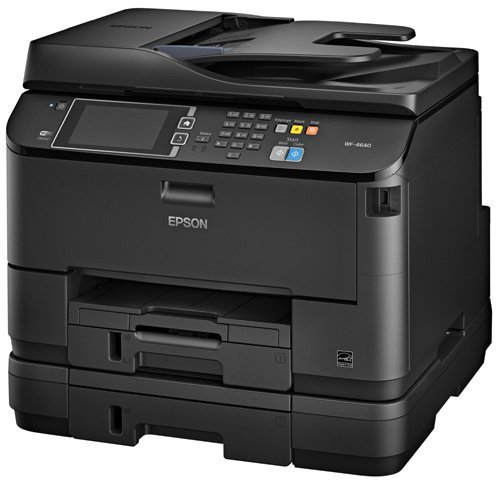 Epson WorkForce Pro WF-4640 Wireless Color All-in-One Inkjet Printer with Scanner and Copier N4