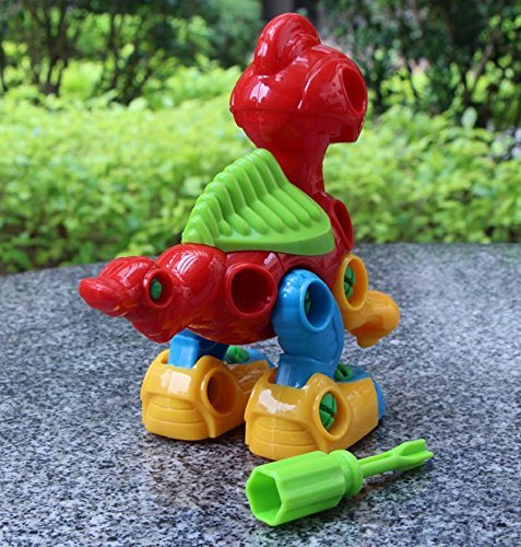 Educational toys，BeautyVan children KidsFashion Disassembly Dinosaur Design Educational toys (A) N5