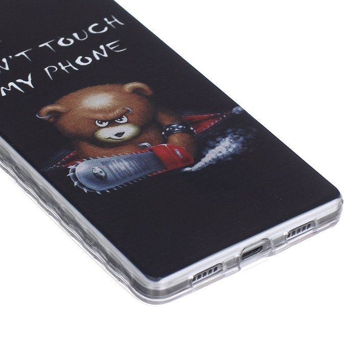 Huawei P8 Lite Case, Firefish Durable Soft TPU Back Case [Soft-Flex] Drop Protection Scratch-Resistant Cover Skin... N150