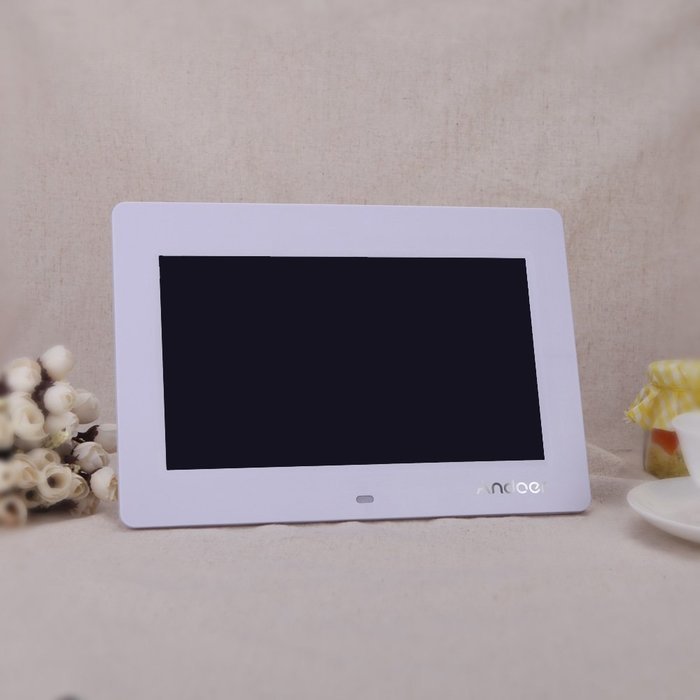 Andoer 10'' HD TFT-LCD 1024 * 600 Digital Photo Frame Alarm Clock MP3 MP4 Movie Player with... N11