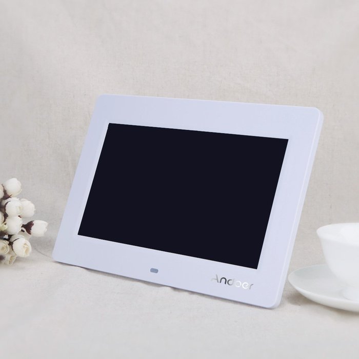 Andoer 10'' HD TFT-LCD 1024 * 600 Digital Photo Frame Alarm Clock MP3 MP4 Movie Player with... N12