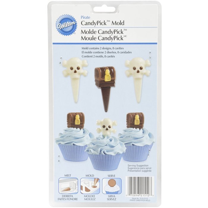 Wilton Pirate Candypick Mold