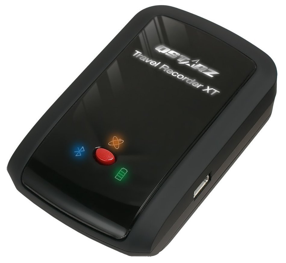 Qstarz BT-Q1000XTM Mileage Bluetooth Data Logger GPS Receiver (66 ch, AGPS, Vibration sensor, 400K waypoints)
