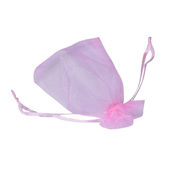 Candy Small Bag DZT1968&reg; 100pcs Organza Wedding Party Decoration Gift Candy Sheer Bags Pouches (Black) N23
