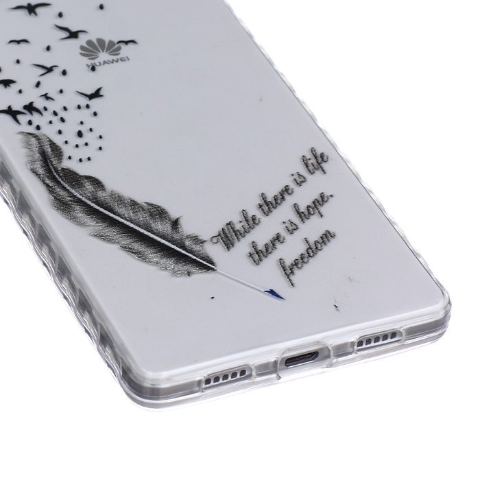 Huawei P8 Lite Case, Firefish Durable Soft TPU Back Case [Soft-Flex] Drop Protection Scratch-Resistant Cover Skin... N168