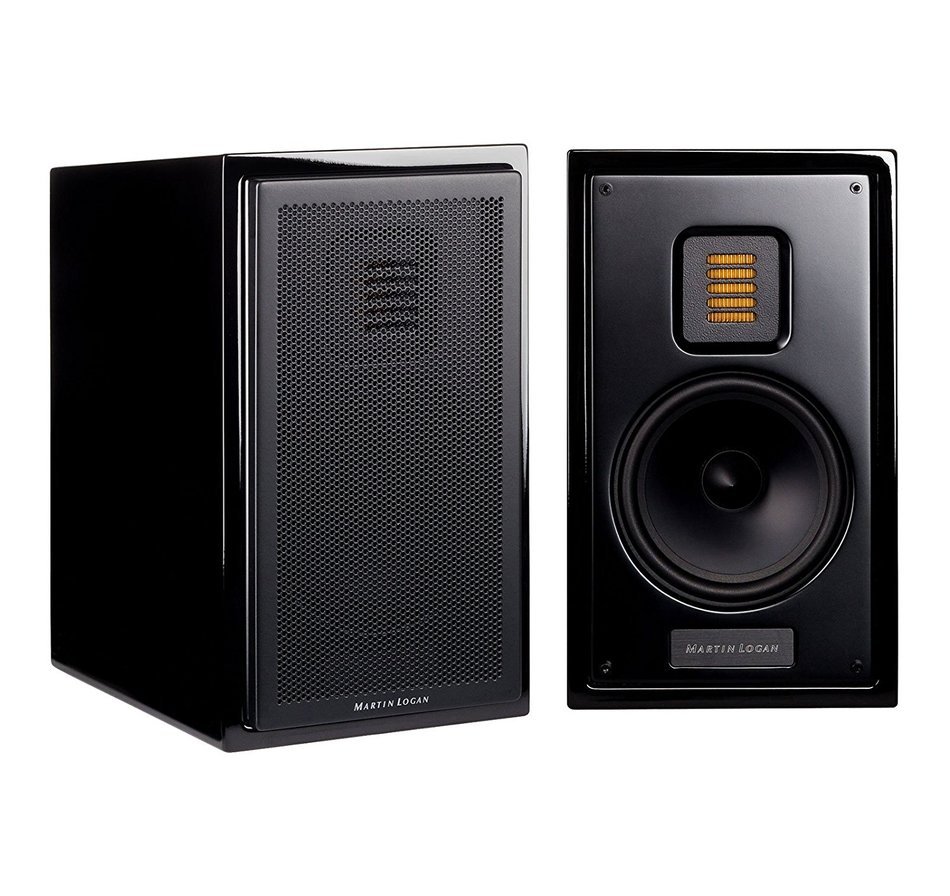 MartinLogan Motion 15 Gloss Black Bookshelf Loudspeaker - Each (Certified Refurbished) N7