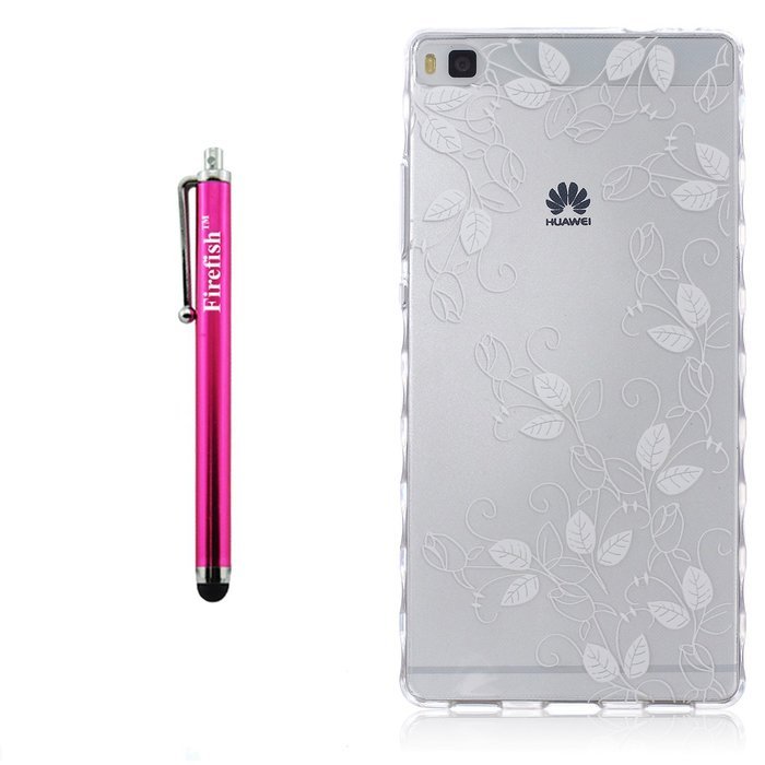 Huawei P8 Lite Case, Firefish Durable Soft TPU Back Case [Soft-Flex] Drop Protection Scratch-Resistant Cover Skin... N170