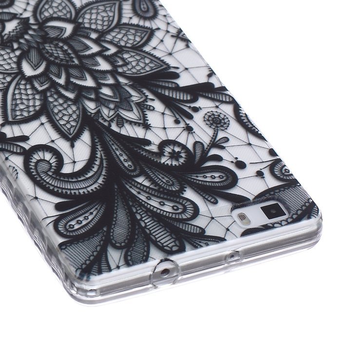 Huawei P8 Lite Case, Firefish Durable Soft TPU Back Case [Soft-Flex] Drop Protection Scratch-Resistant Cover Skin... N172
