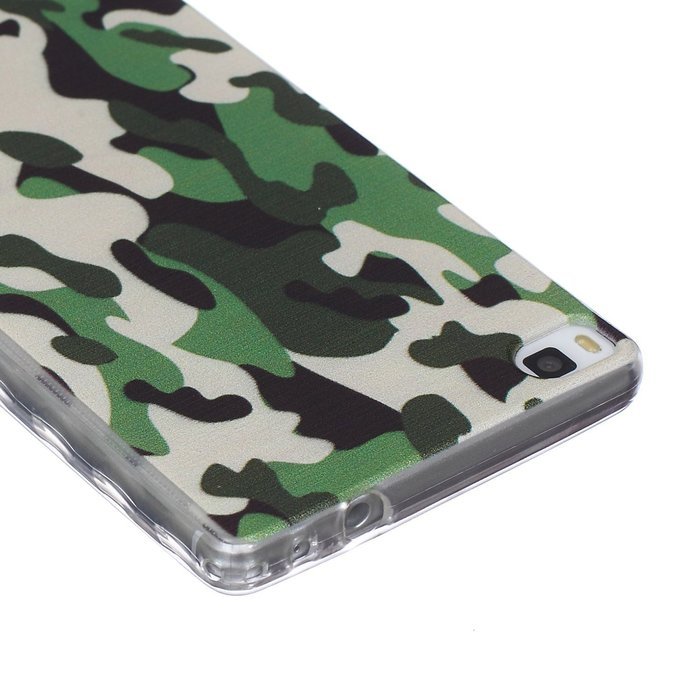 Huawei P8 Lite Case, Firefish Durable Soft TPU Back Case [Soft-Flex] Drop Protection Scratch-Resistant Cover Skin... N175