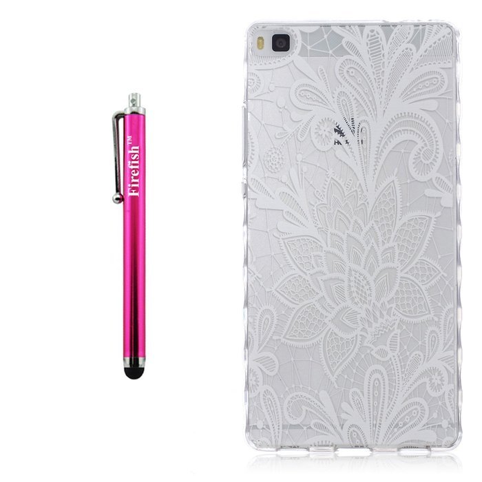 Huawei P8 Lite Case, Firefish Durable Soft TPU Back Case [Soft-Flex] Drop Protection Scratch-Resistant Cover Skin... N181