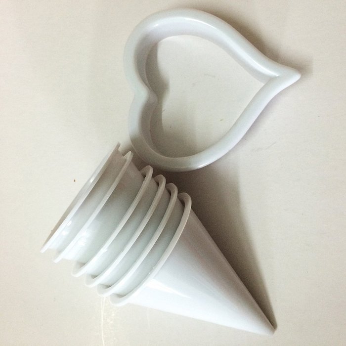 Miki 1316 Calla Lily Former Set 7-pieces Flower Modelling Cutter Gum Paste Flowers Cake Decorating Kit Sugarcraft... N3