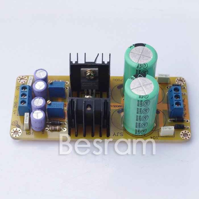 LM317 LM337 DC Voltage Regulator Adjustable Power Supply for HIFI Stereo 1.5A N4