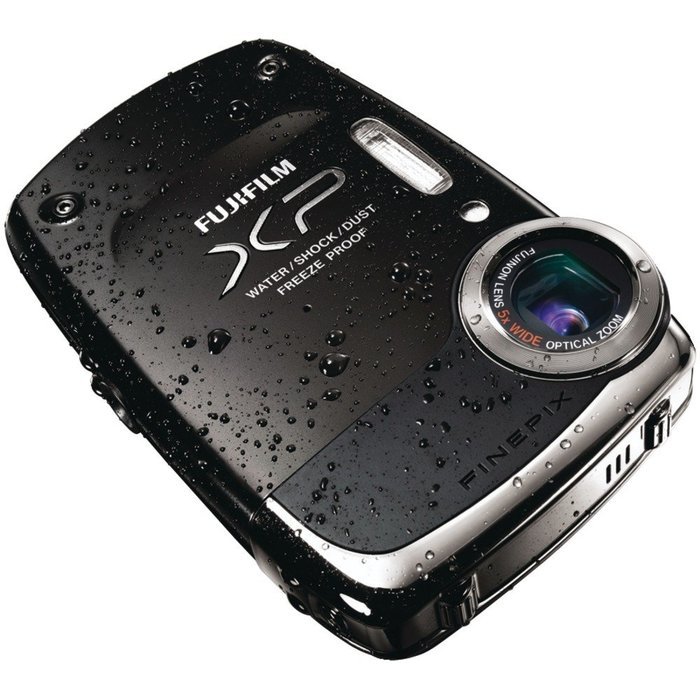 Fujifilm FinePix XP20 14 MP Digital Camera with 5x Optical Zoom (Black) N6
