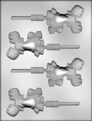 CK Products 3-Inch Standing Moose Sucker Chocolate Mold