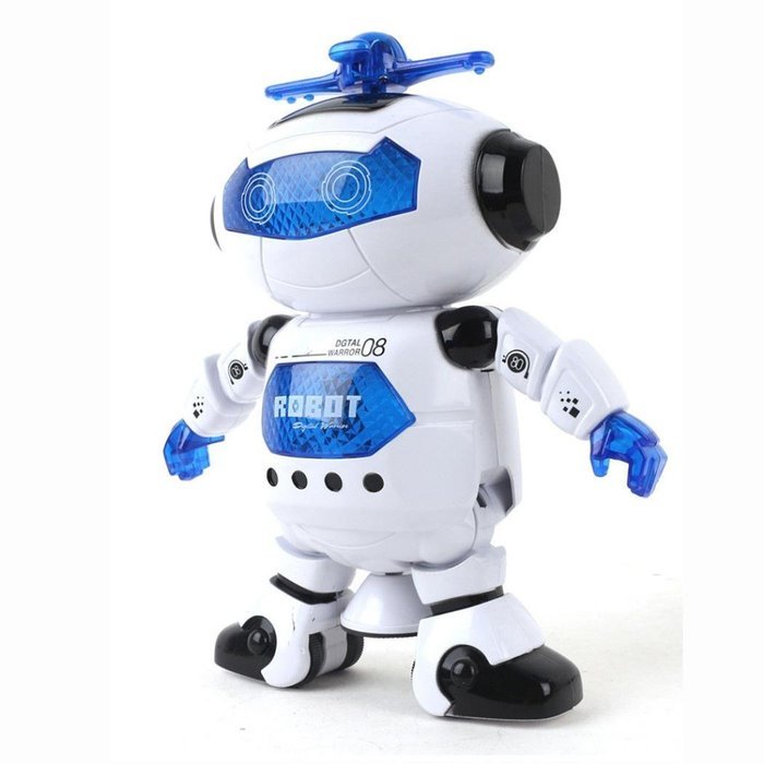 Robot Toys ，BeautyVan Electronic Walking Dancing Smart Space Robot Music Light Toys N7