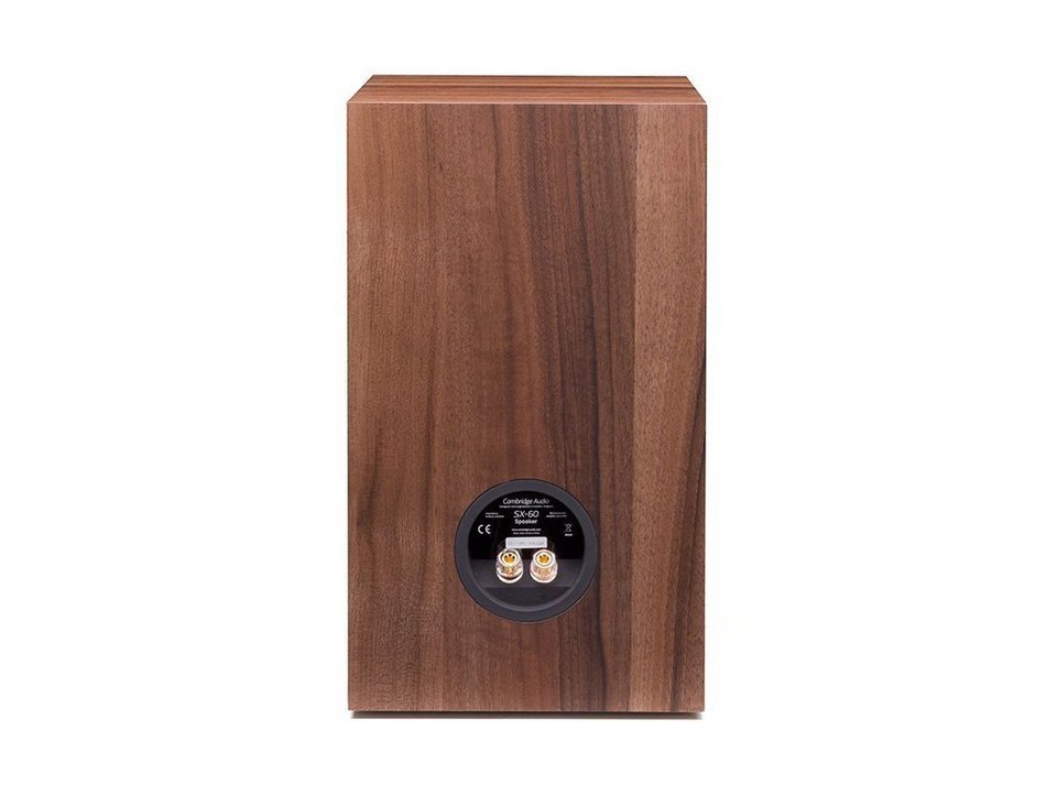 Cambridge Audio - SX-60 - Stand Mount Speakers - Dark Walnut (Pair) N3