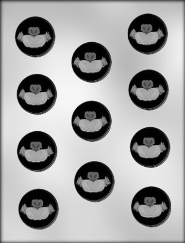 CK Products 1-1/2-Inch Claddagh Chocolate Mold
