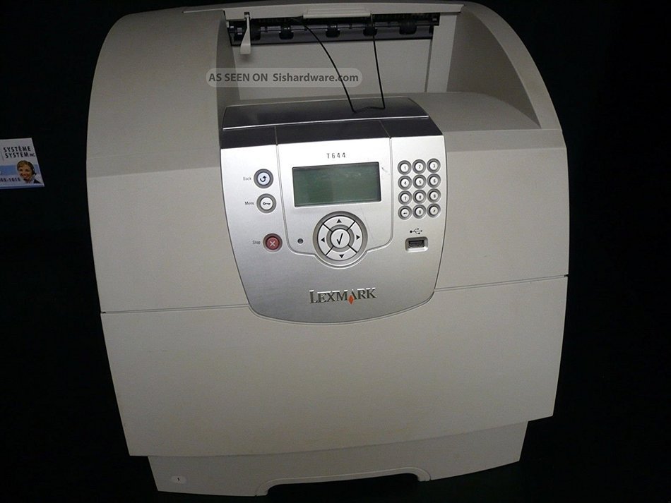 Lexmark T644n Monochromatic Network Laser Printer