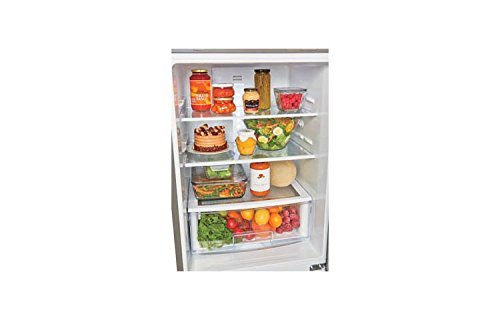 LBN10551PS 24" Freestanding Bottom Freezer Refrigerator with 10.1 cu.ft. Capacity (Platinum Silver) N3