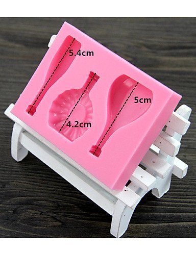 European Wine Bottle Glass Fondant Cake Chocolate Silicone Mold, Decoration Tools Bakeware N3