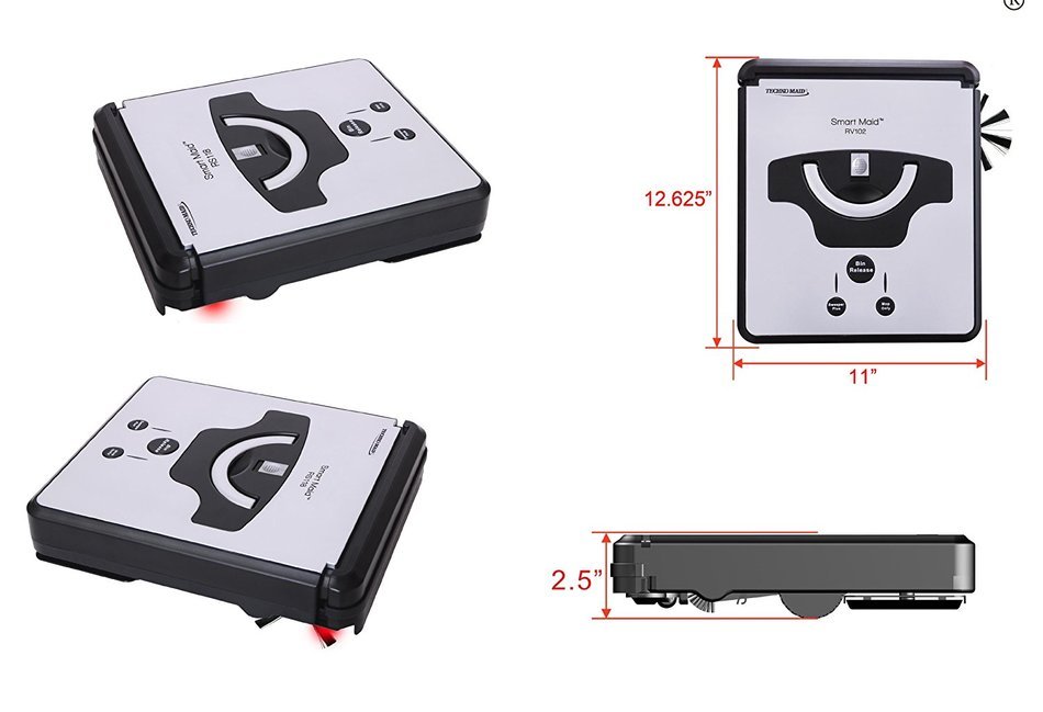 Smart Maid, RS118 - Robotic High Speed Sweeper & Mopping Machine