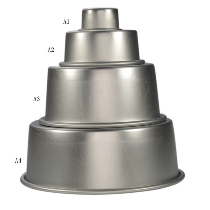 SORCO 1Pcs 8 inch Aluminum Alloy Non-stick Round Cake Baking Mould Pan Bakeware Tool