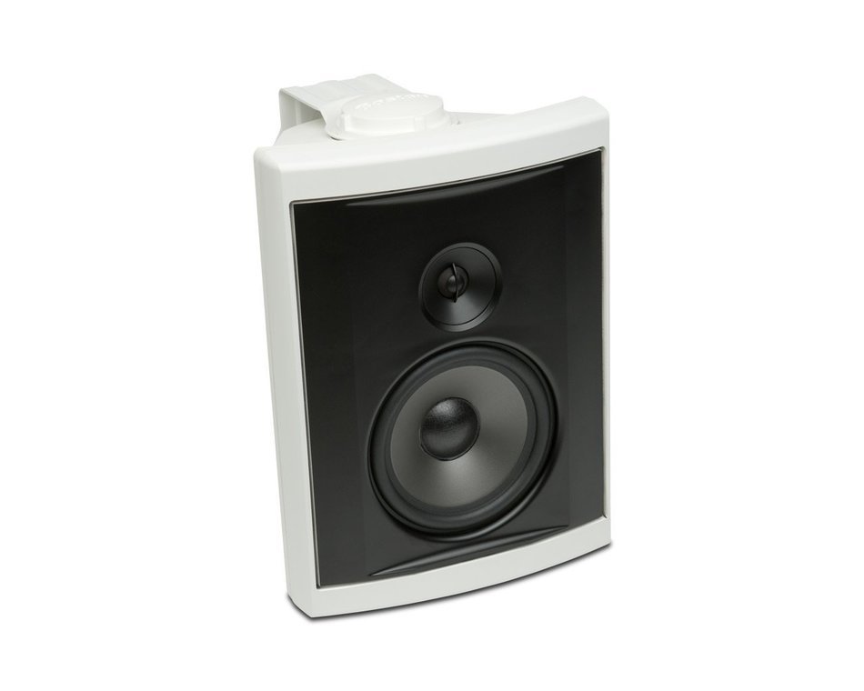 Denon HEOS Wireless Amplifier Bundle with Boston Acoustics Voyager Outdoor Speakers (White)