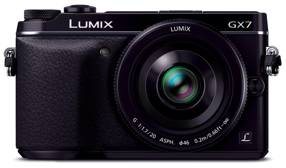 Panasonic Mirrorless Interchangeable lens Digital Camera Lumix GX7 16.0 MP with 20mm f/1.7 lens Kit DMC-GX7C-K... N4