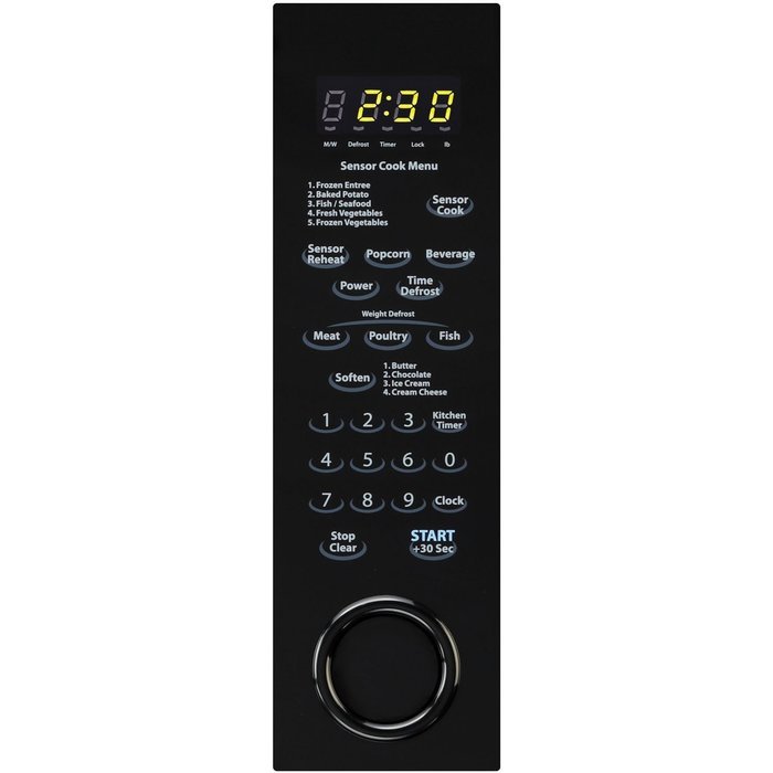 Sharp R559YK Sensor Microwave (1.8 cu.ft.), Black, Standard N2