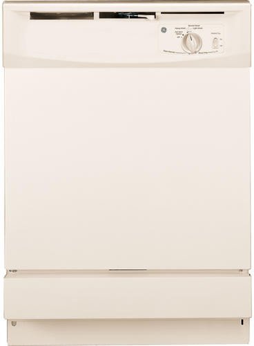 GE GSD2100VCC 24" Bisque Full Console Dishwasher - Energy Star
