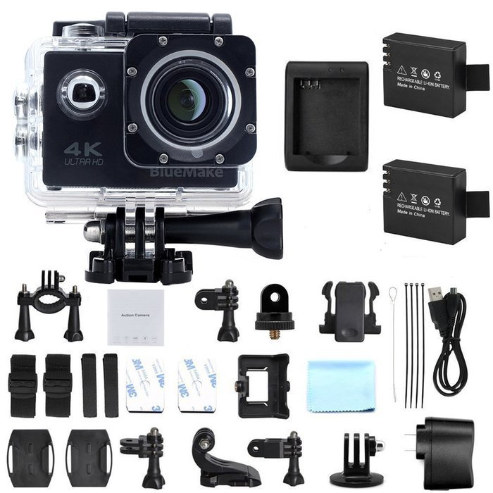 Ultra 4K Wifi Waterproof Action Camera F60 Sport Extreme Mini Helmet Cam Recorder Marine Diving 2.0 Lcd 170 Degree... N5