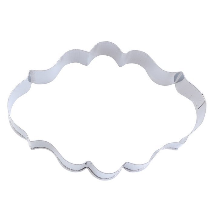 GuangSam New Brand 1pc Plaque Frame Cookies Biscuit Mold Fondant Cake Chocolate Decorating Cutter Mould (Rectangle) N3