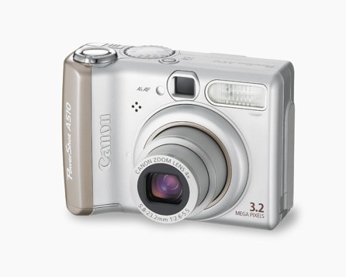 Canon PowerShot A510 3.2MP Digital Camera with 4x Optical Zoom N5