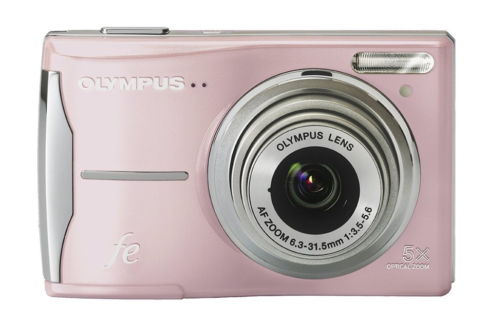 Olympus FE-46 12MP Digital Camera with 5x Optical Zoom and 2.7 inch LCD (Light Pink) N5