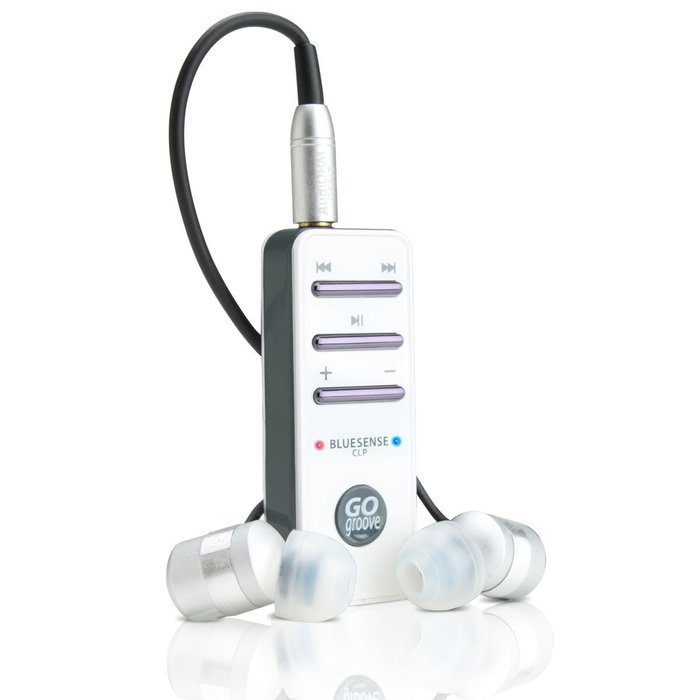 GOgroove BlueSENSE CLP Bluetooth Wireless Stereo Receiver Headset w/ Audio Streaming & Playback Controls for the... N2