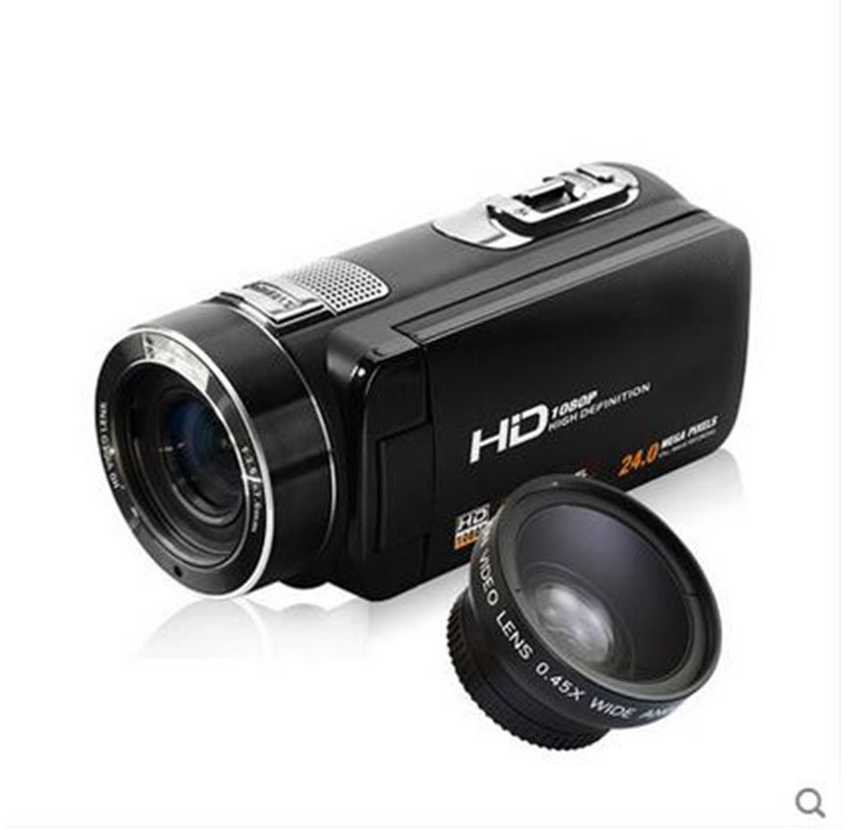 SEREER HDV-Z8 Home Camcorder 1080P Full HD Portable Camera 16X Digital Zoom Support Teleconverter Wide Angle 12x... N15