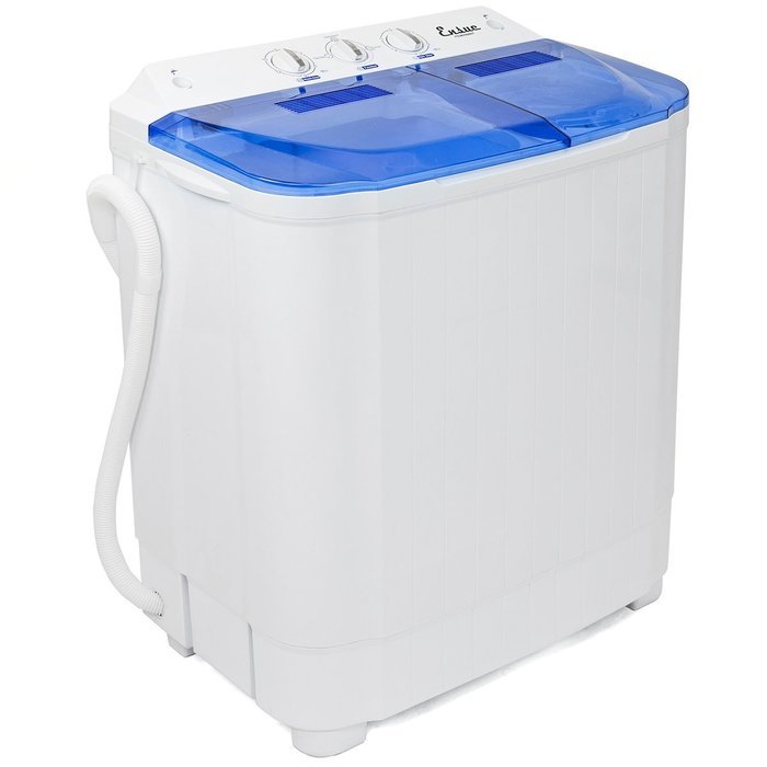 Ensue Mini Portable Washer Machine Electric With Spin Cycle 8 LBS Laundry Load N4