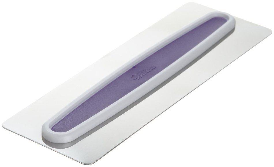 Wilton Large Icing Smoother Decorating Tool Stainless Steel with Comfort Grip