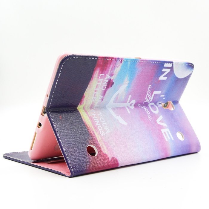 Tab 4 7.0 Case, Firefish Damage Resistance Case Premium PU Leather Wallet Card Slots Kickstand Feature Case for... N279